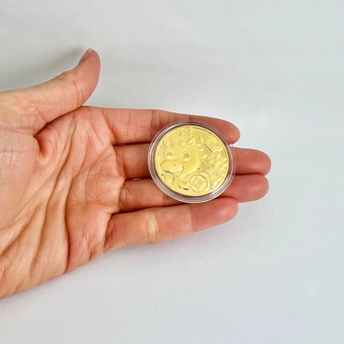 Lukfook Chinese Lucky Fortune Horse 24K Gold Coin, 30 Grams - 4