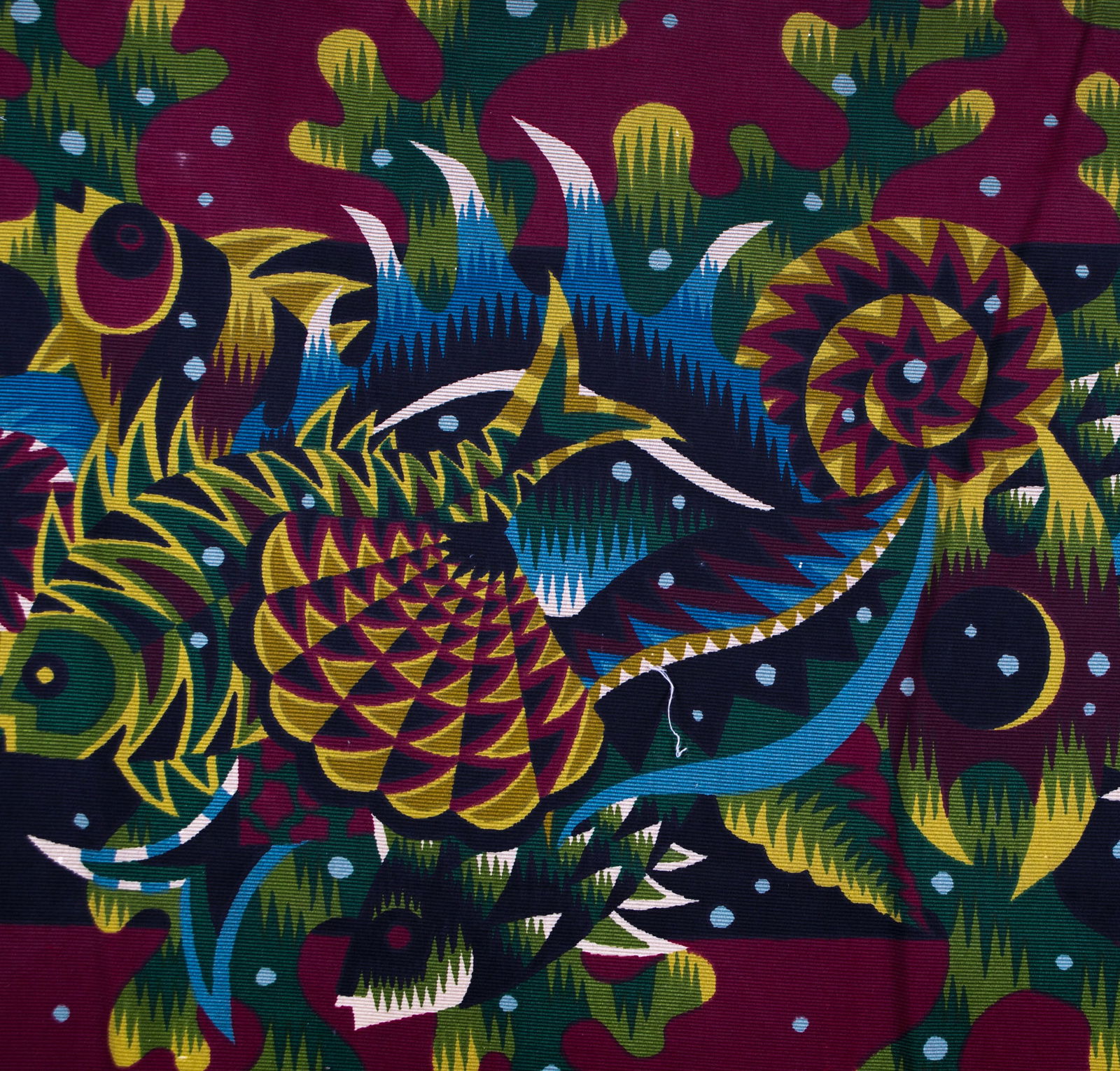 FRENCH TAPESTRY JEAN PICART LEDOUX MODERNIST AUBUSSON Neptune - 4