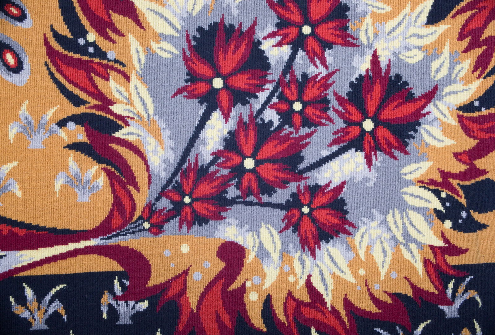 copy of Claude Bleynie mecanic jacquart tapestry mid century - 2