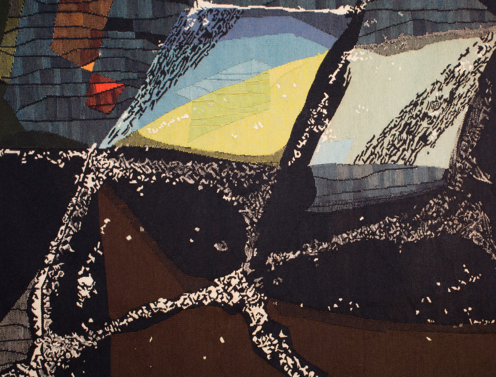 Aubusson Mathieu Mategot tapestry Tabard brother" Atterrisage" signed - 4