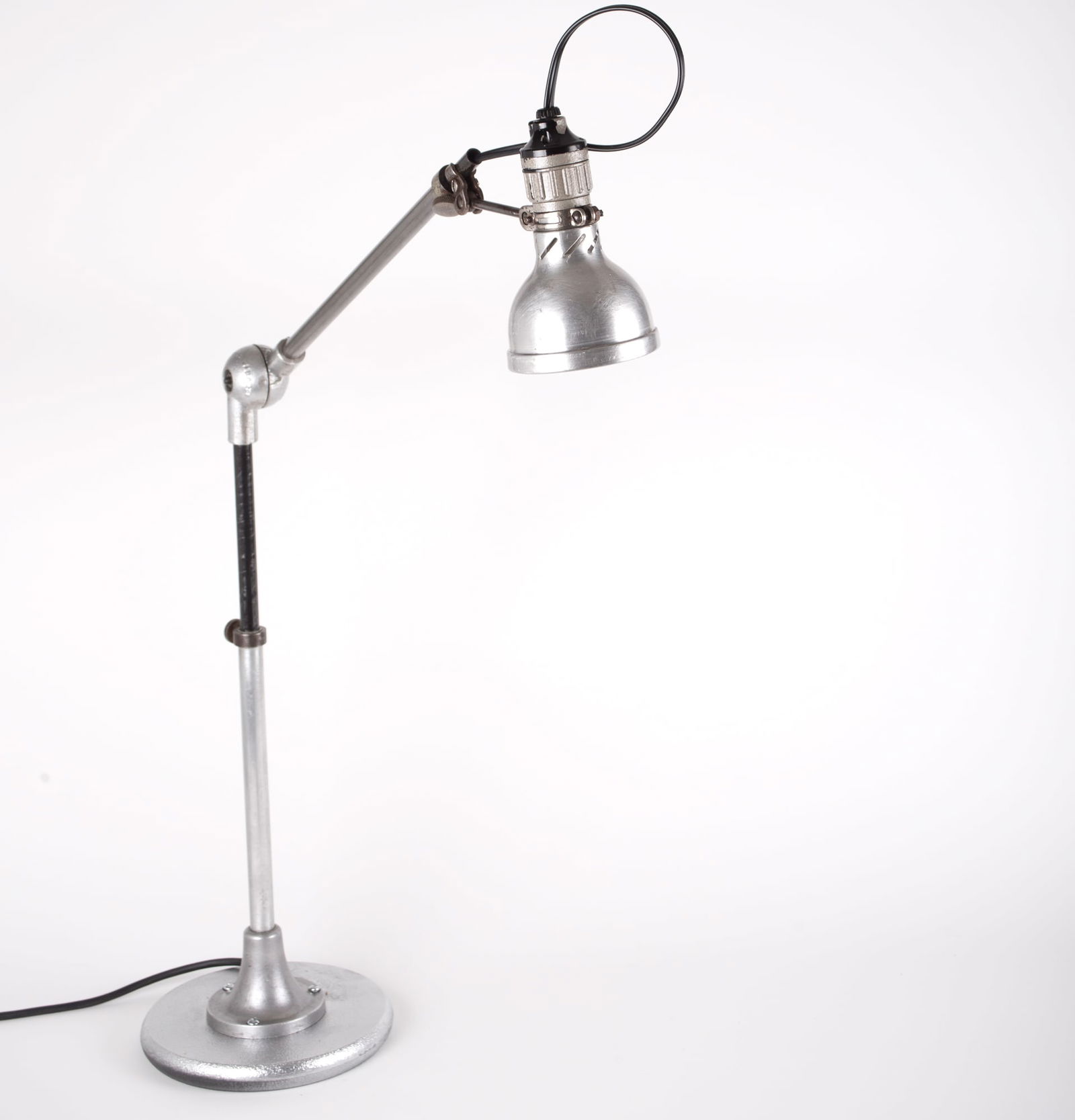 French industrial modernist task lamp Lumina mounted on a base - 3