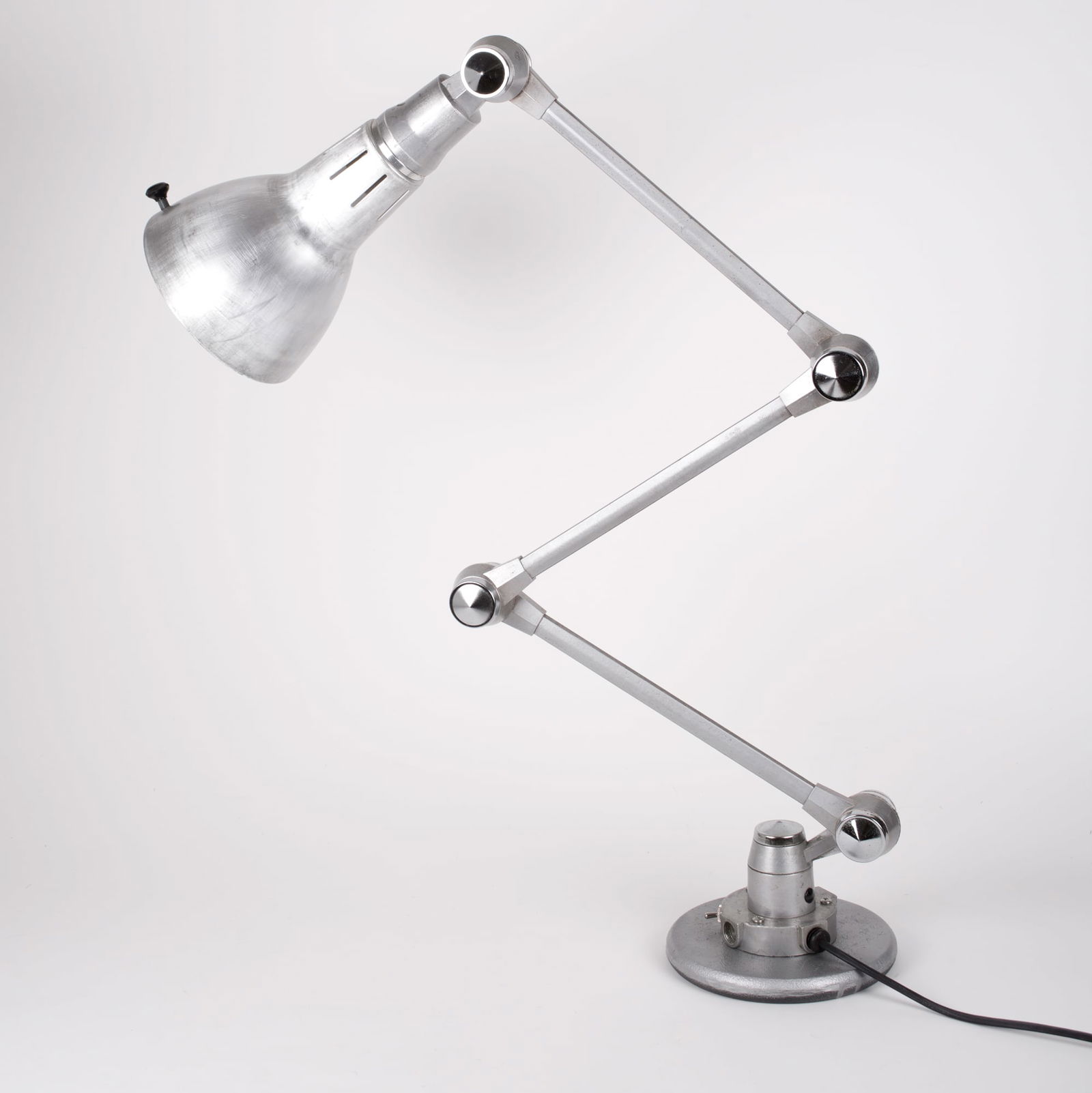 Pair of FRENCH INDUSTRIAL JIELDE MODERNIST LAMP DOMECQ LAC - 5