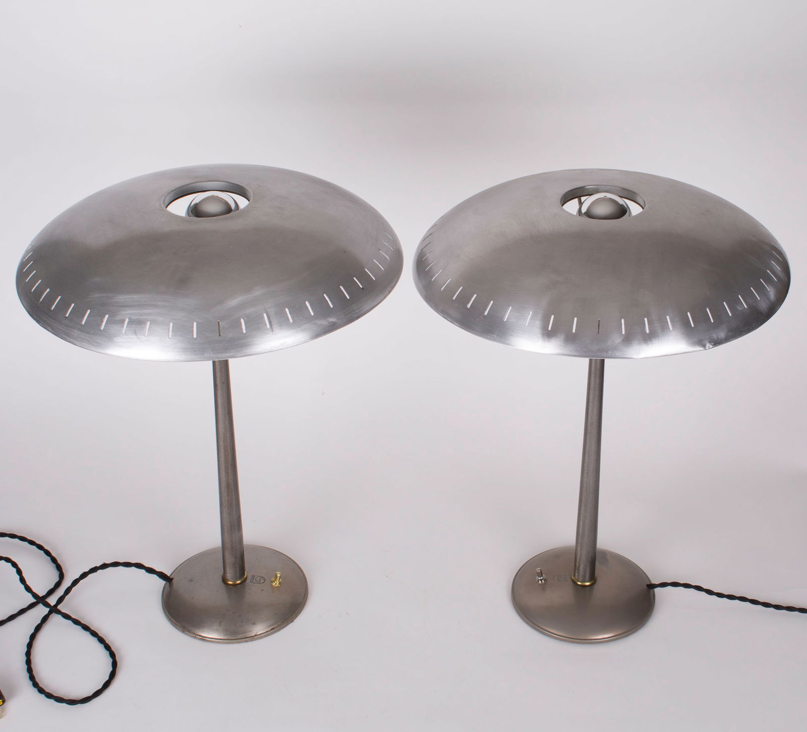 Pair of 1950's Philips Desk Lamp designed by Louis Kalff Senior - 4