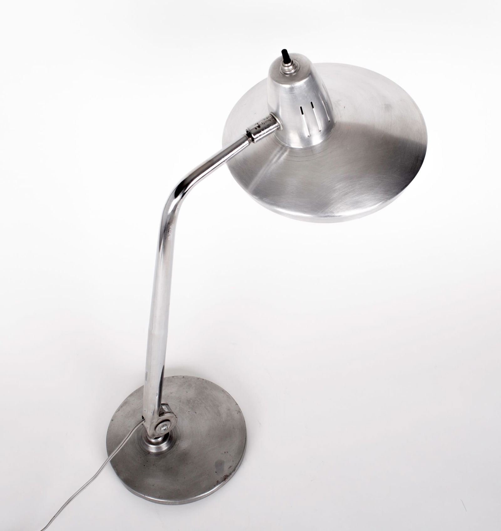 Fase Desk Lamp mid century stripped to the metal . - 4