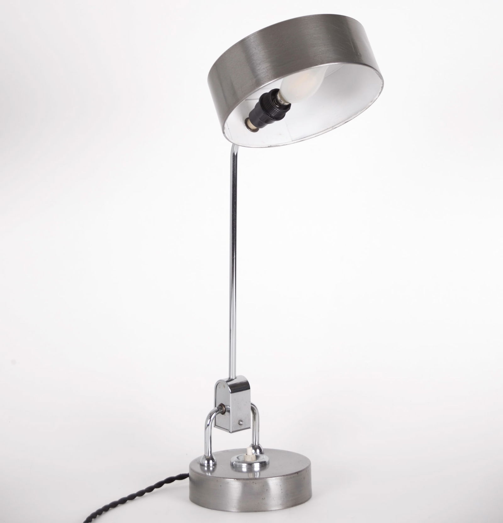 Pair of 700 modernist French task lamp mid century Jumo - 4