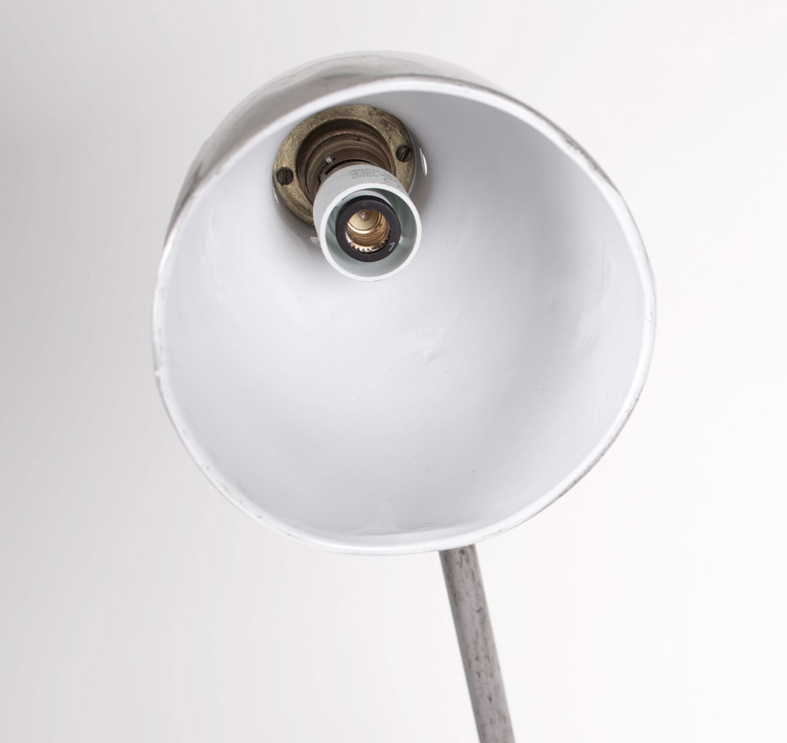 SANFIL FRENCH INDUSTRIAL MODERNIST TASK LAMP Original socket 1950 - 3