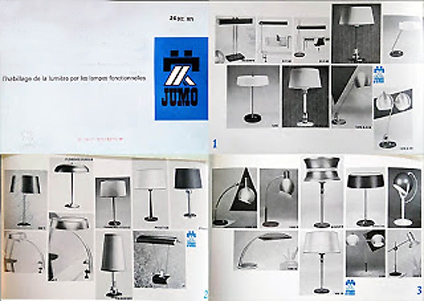 1970's Jumo Louis Kalff Style manner Desk Lamp - 5