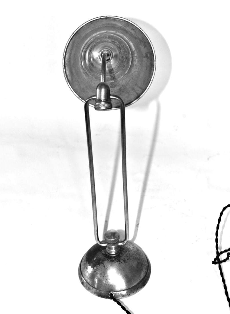 FRENCH MODERNIST INDUSTRIAL DESK TASK LAMP JUMO PERRIAND ADNET 610 V2 - 4