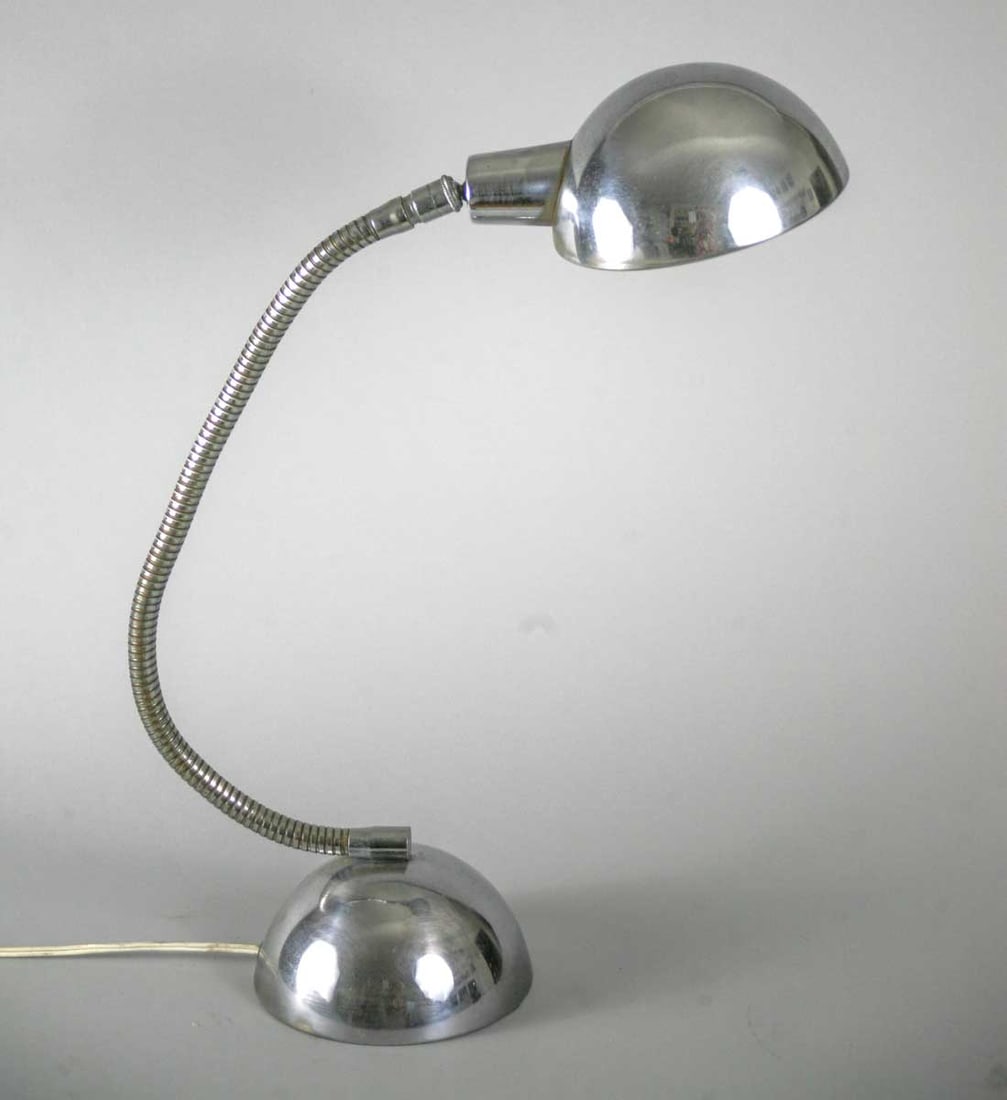 Pair of JUMO 210 with Flex arm industrial modernist desk lamp - 2