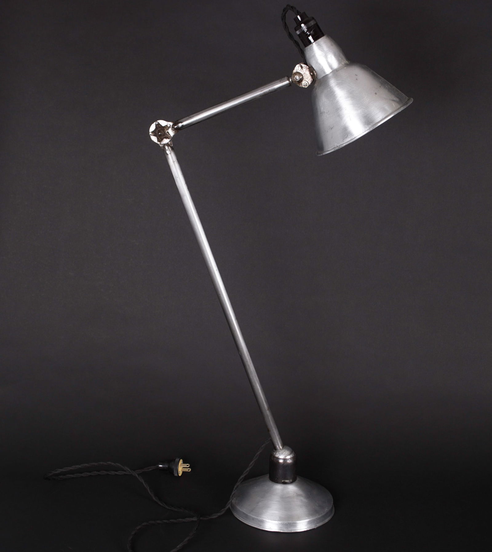 FRENCH INDUSTRIAL ART DECO MAZDA TASK LAMP - 7