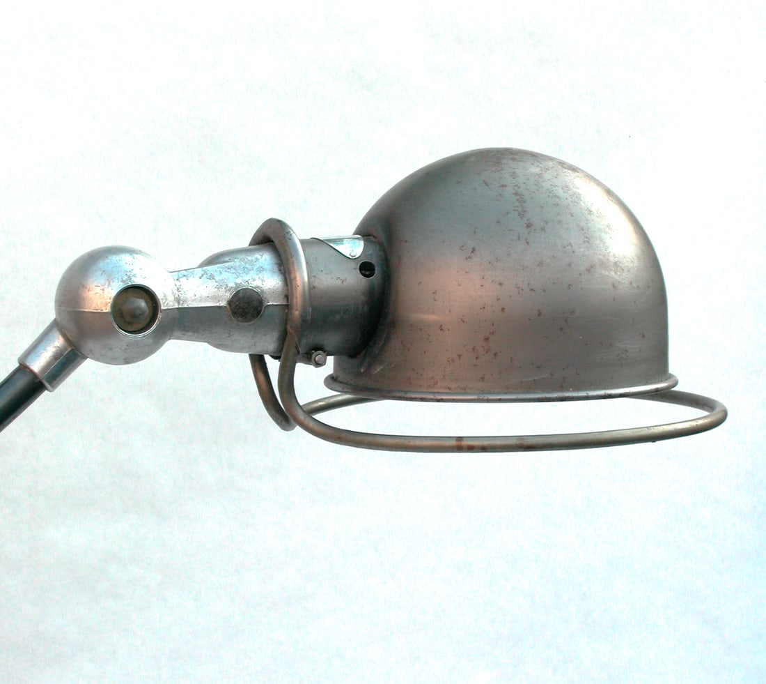 FRENCH INDUSTRIAL JIELDE MODERNIST LAMP DOMECQ FLOOR LAMP 5 Arms - 2