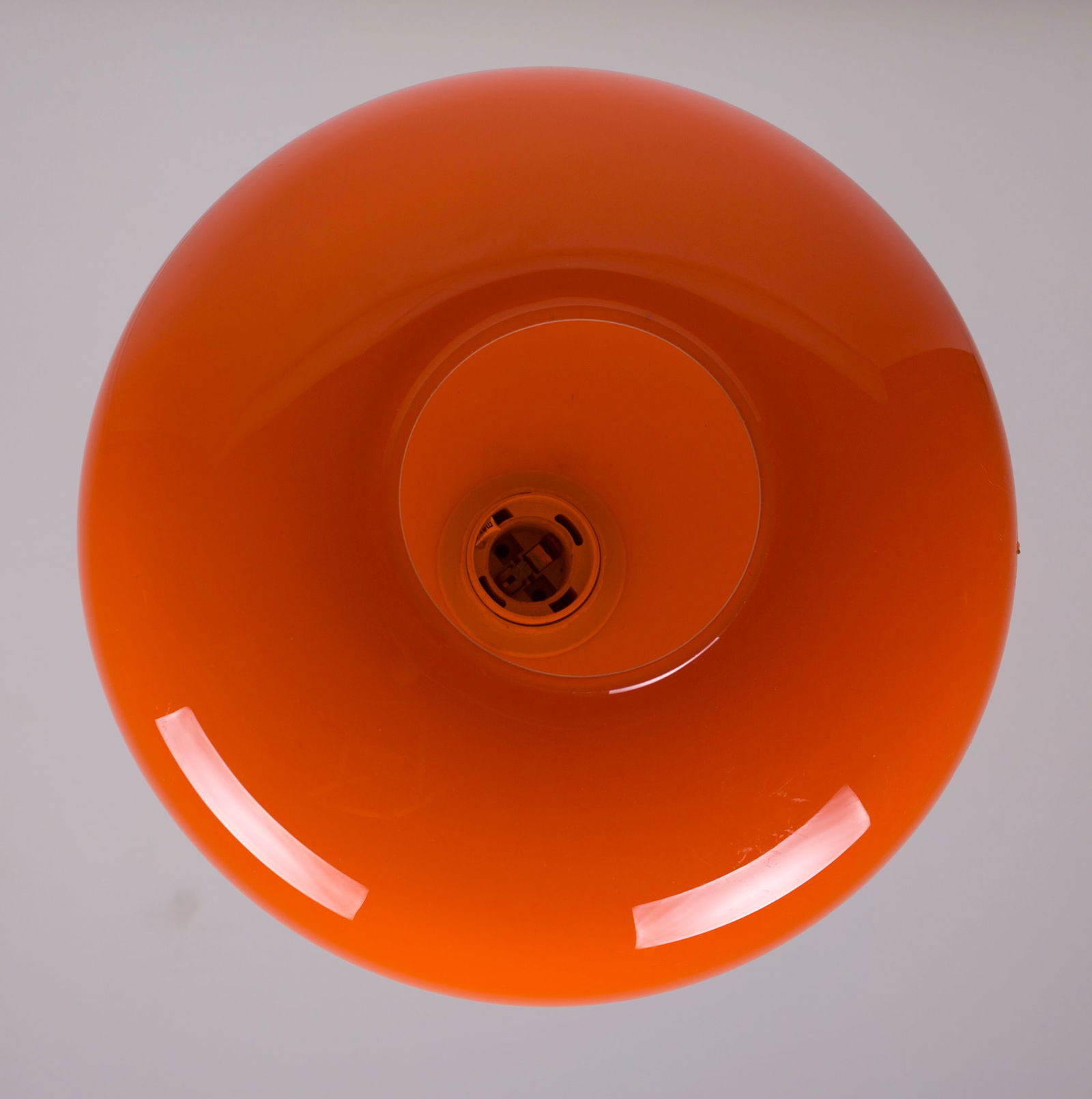 Peill & Putzler pendant mid century globular glassworks Light Colombo - 2