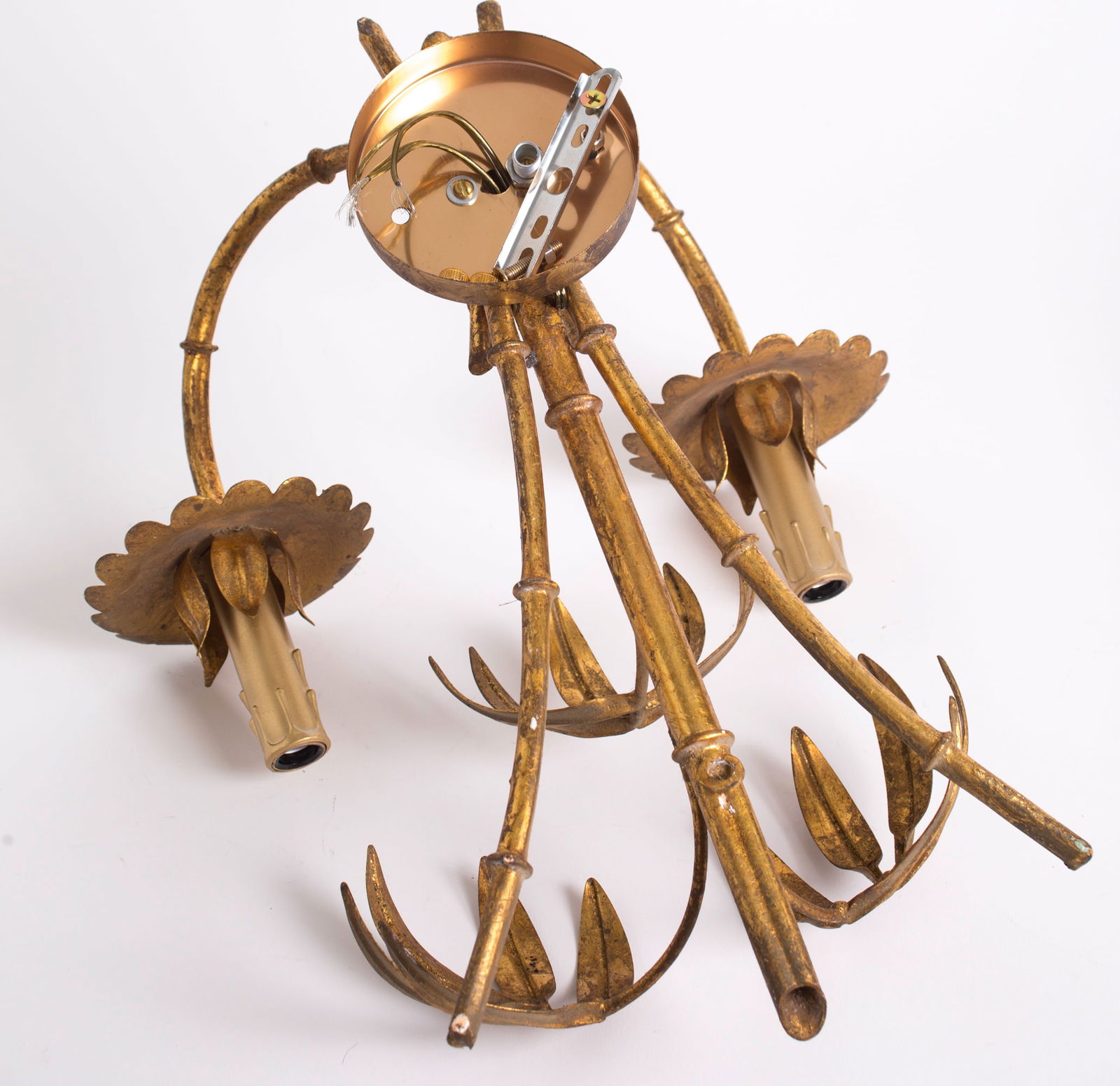 3 Sconces maison Charles Hans Kogl mid century - 4