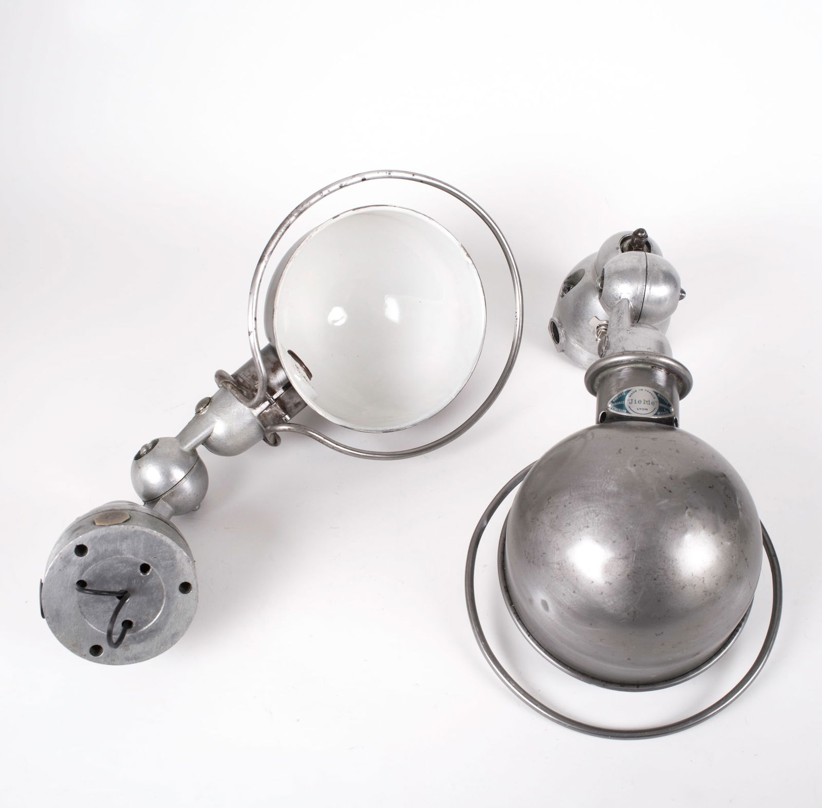 FRENCH INDUSTRIAL JIELDE MODERNIST LAMP SCONCE - 3