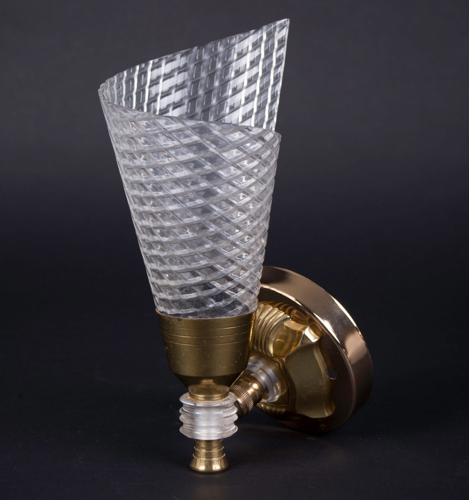 4 Sconces maison Lunel French mid century Arlus - 2