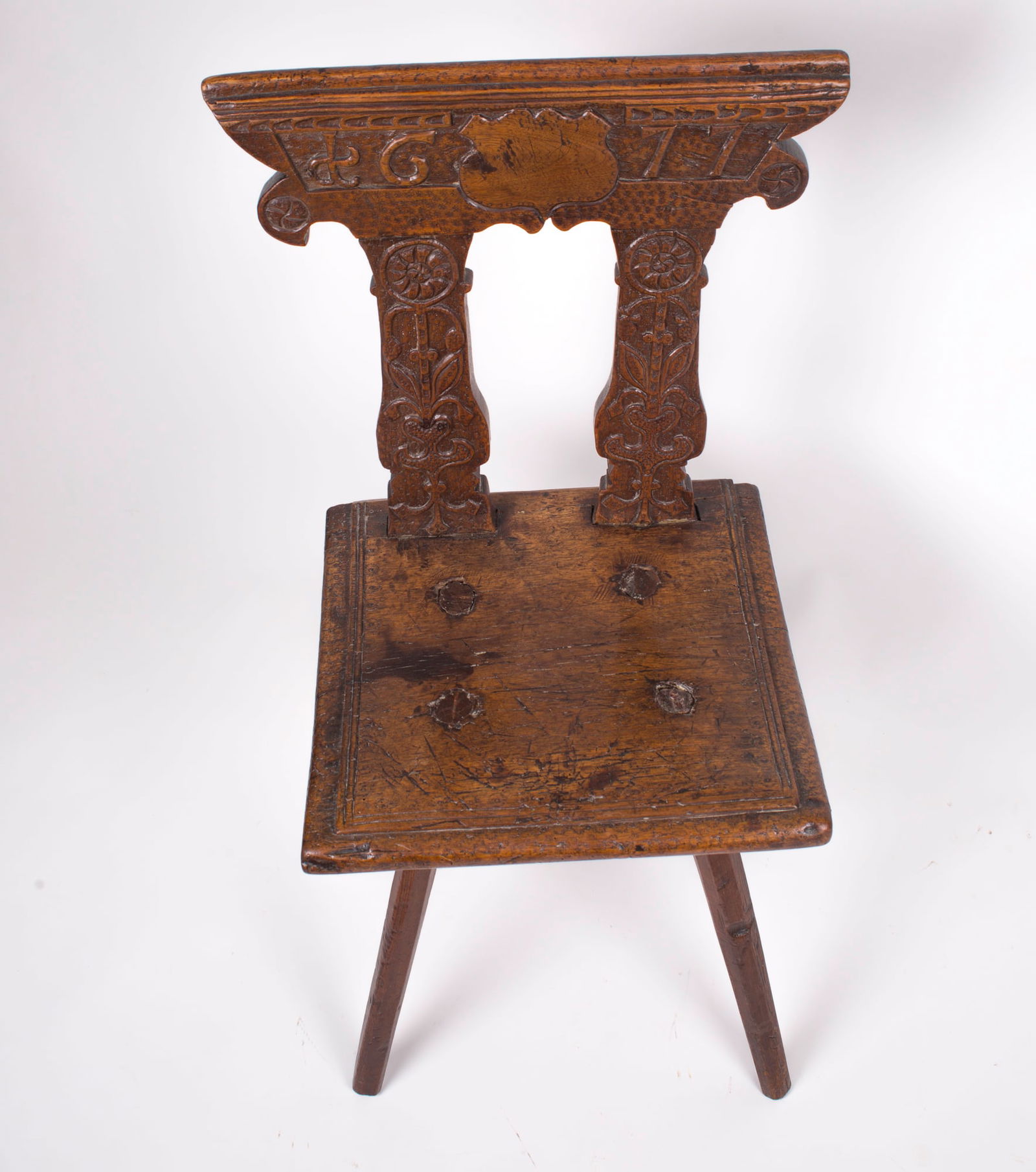 Escabelle stool Louis XIX circa 1677 - 4