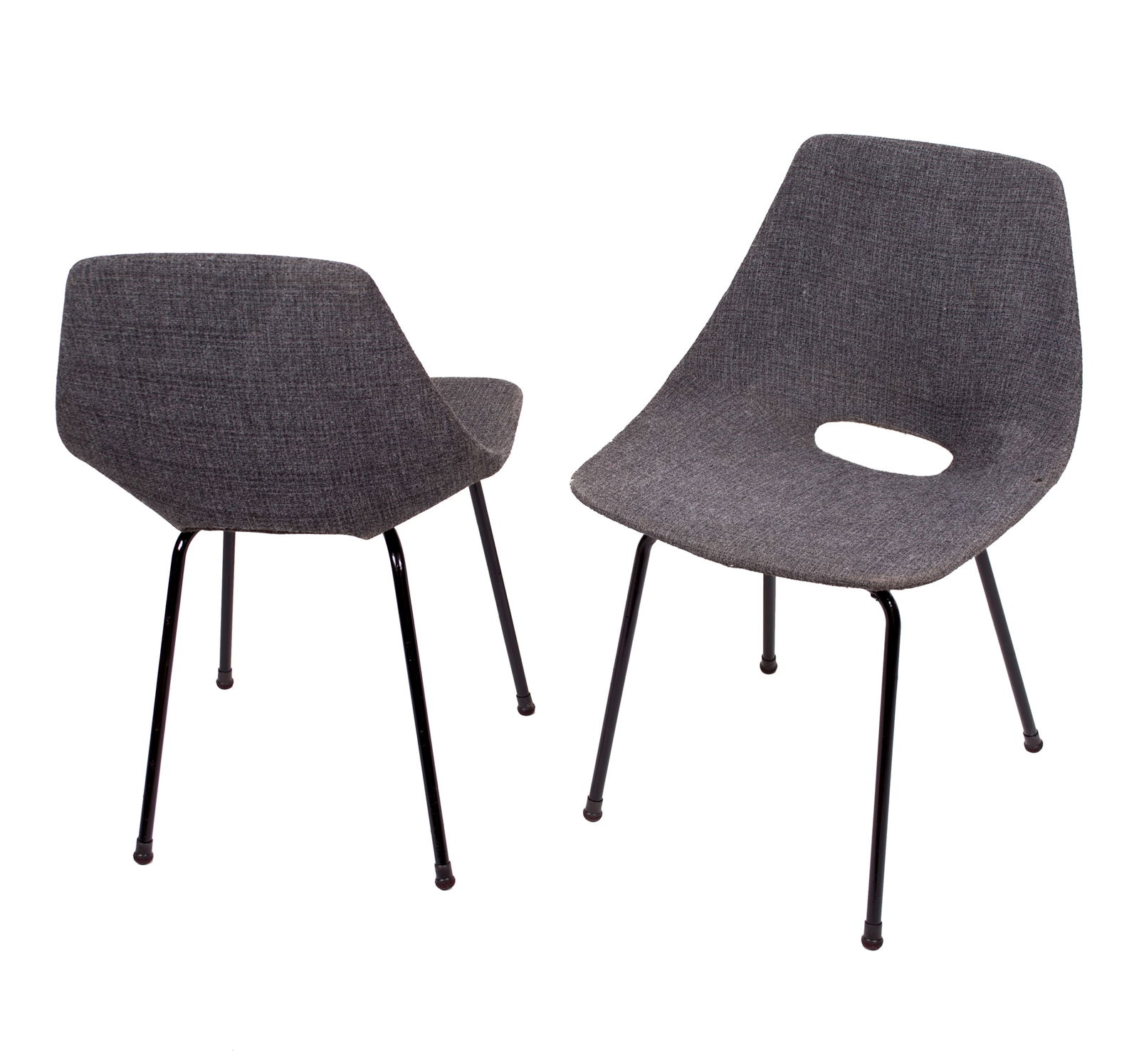 pair of Guariche Amsterdam mid century chair edited by steiner 1954 - 2