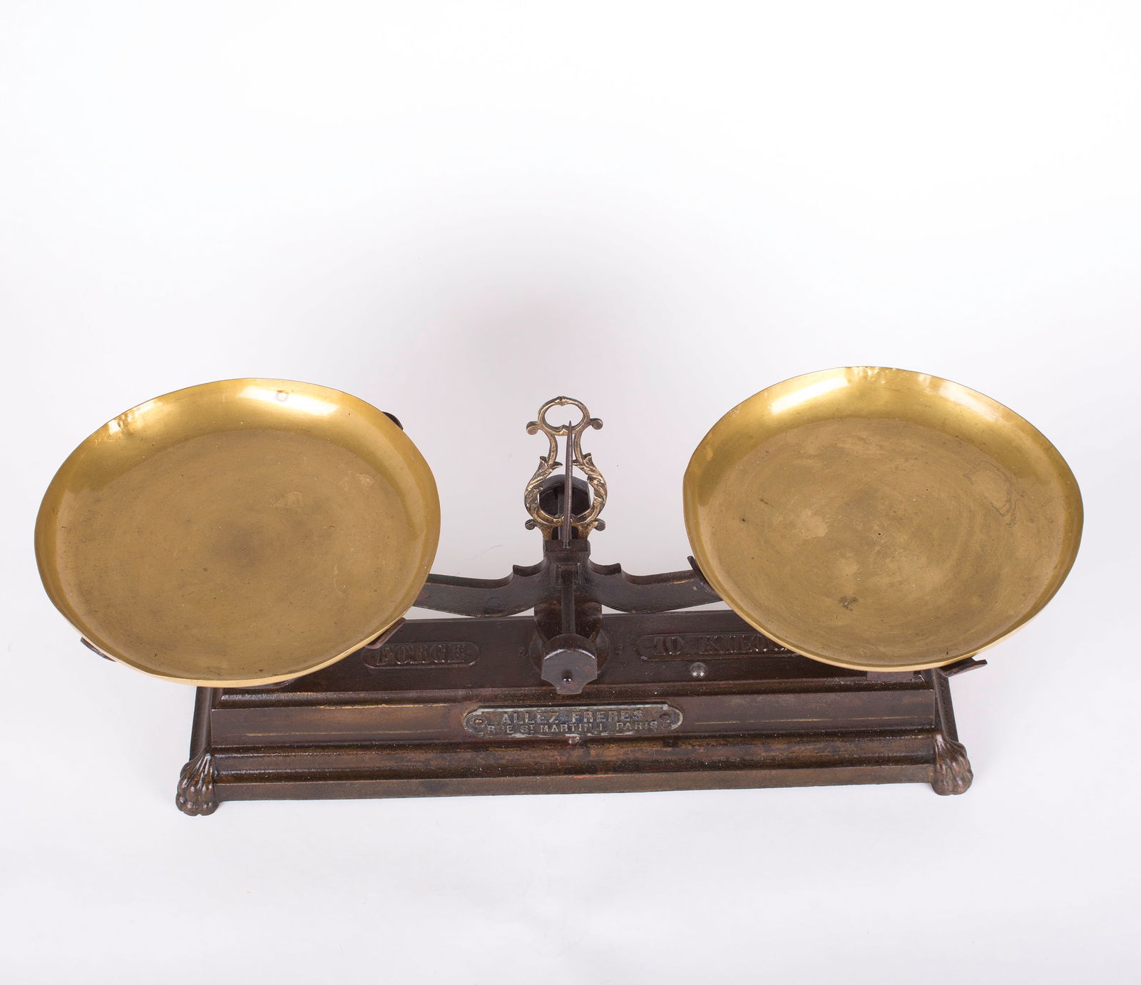 Allez Freres French scale 19th. Roberval balance - 2