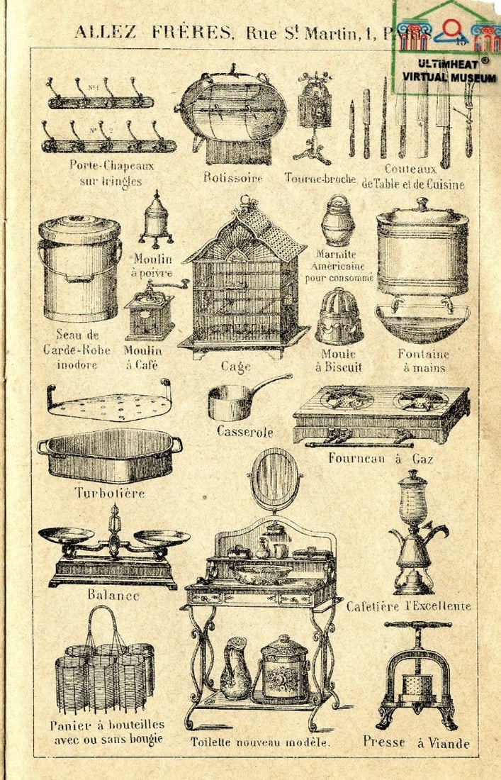 Allez Freres French scale 19th. Roberval balance - 5