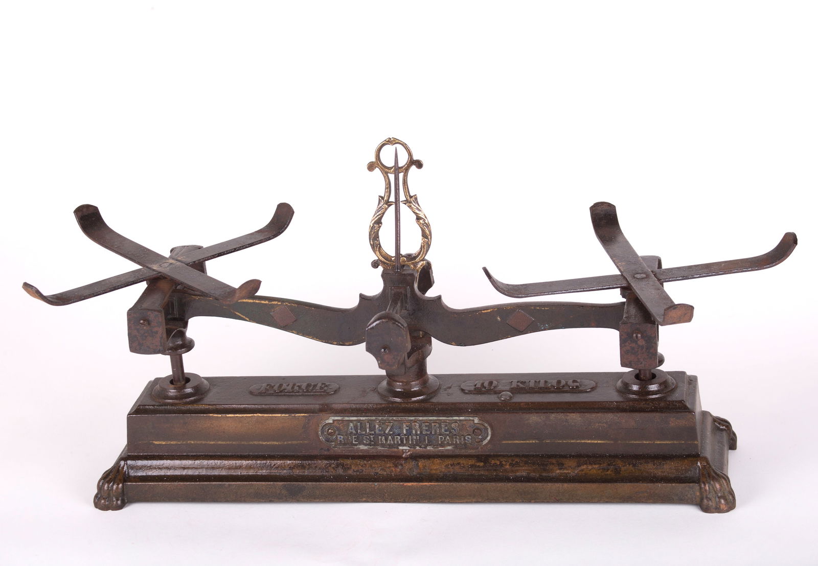 Allez Freres French scale 19th. Roberval balance - 6