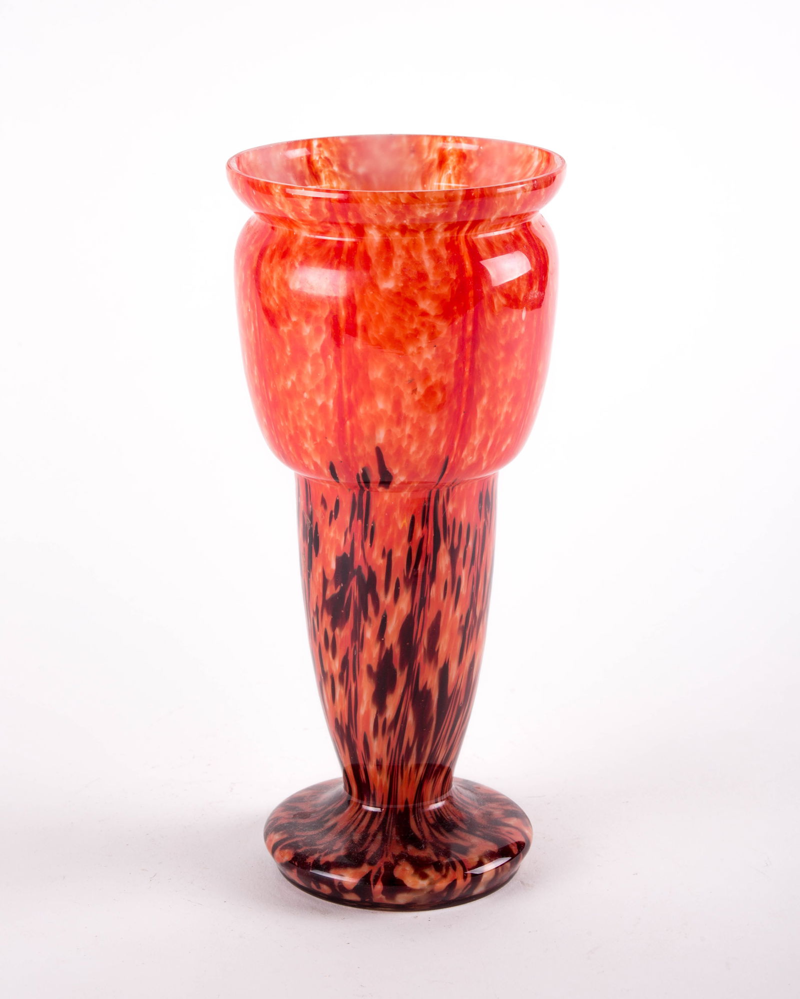 French Art deco Vase verrerie de Clichy Pantin (1 of 4)