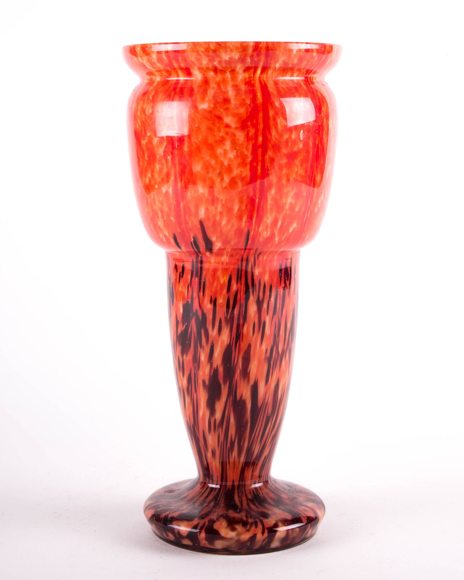 French Art deco Vase verrerie de Clichy Pantin - 2