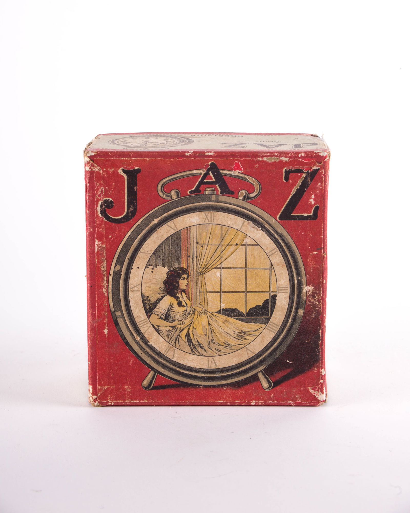 French Art Deco Art Deco alarm Clock JAZ with original box - 3