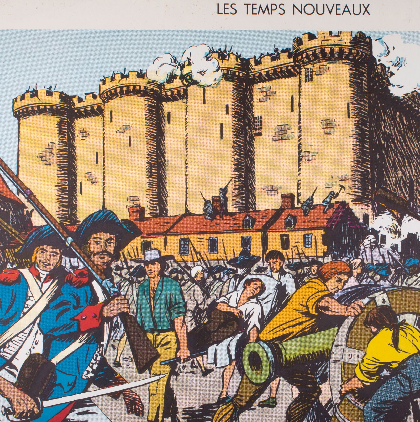 Vintage History french School Poster, Georges Lang 23 and 26 circa 1950 - 2