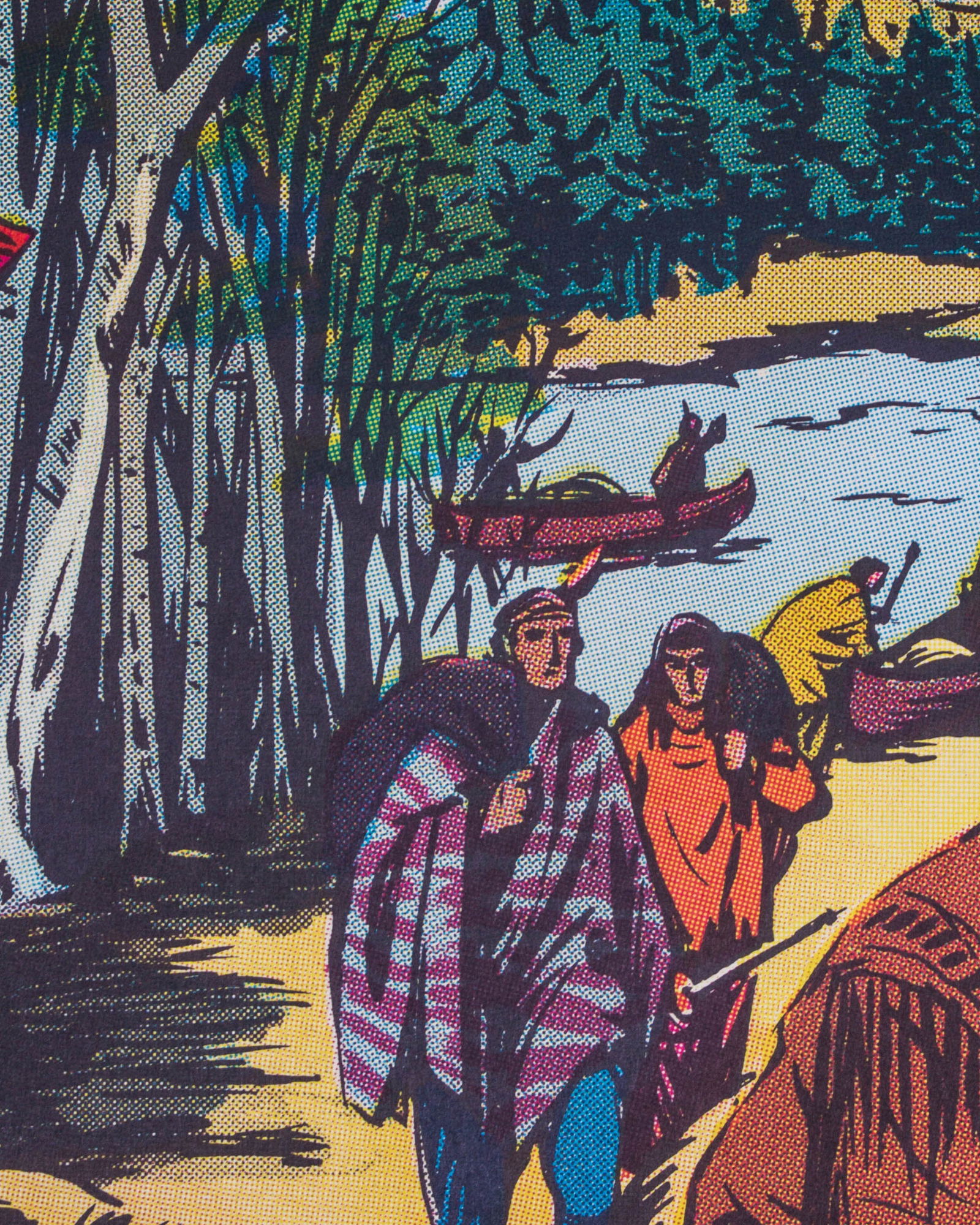 Vintage History School Poster, Georges Lang (No. 19 & 23) - Double-Sided - 4