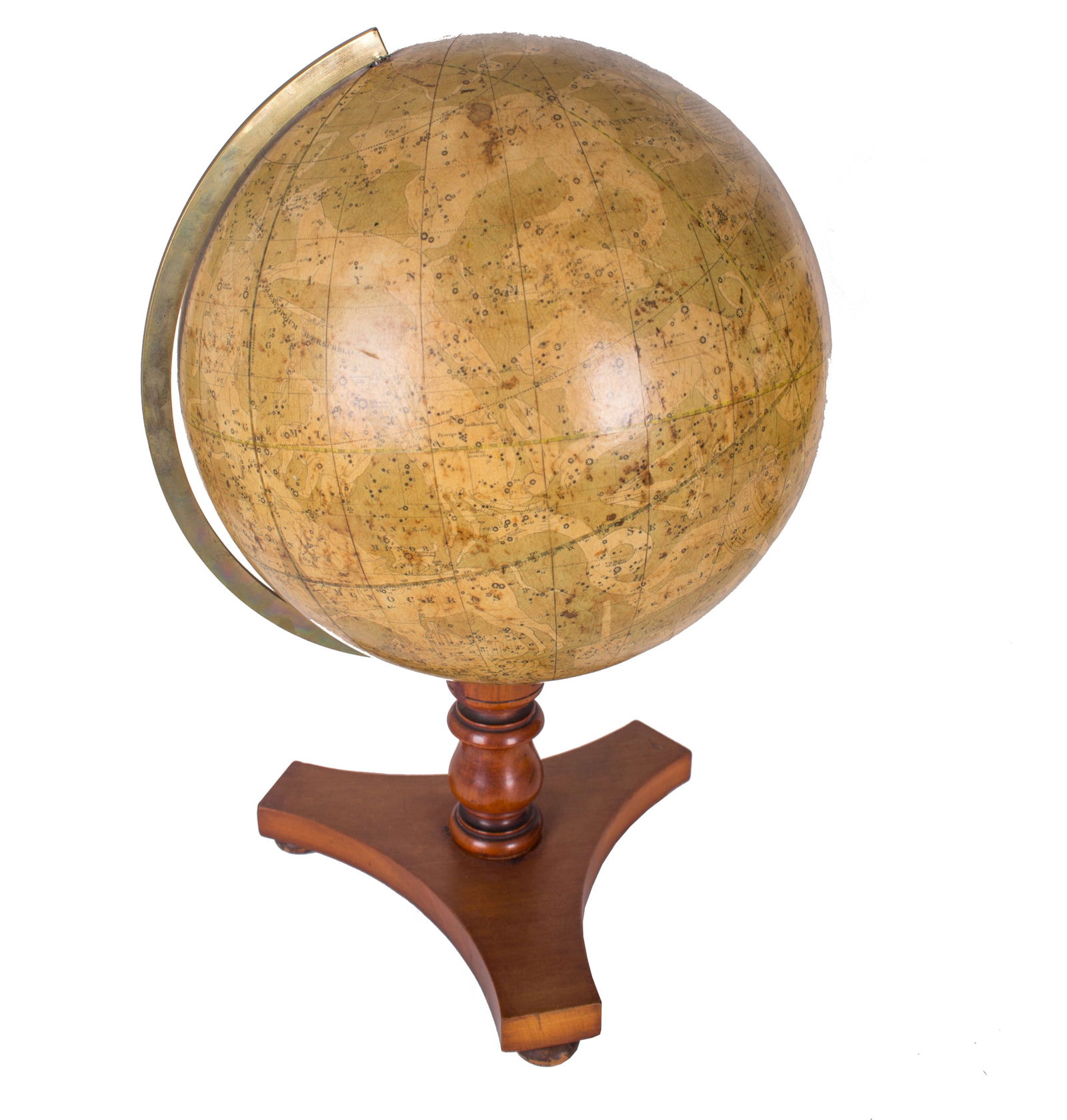 Smith & Son pair "12 of terrestrial and celestial globe 1860 - 8