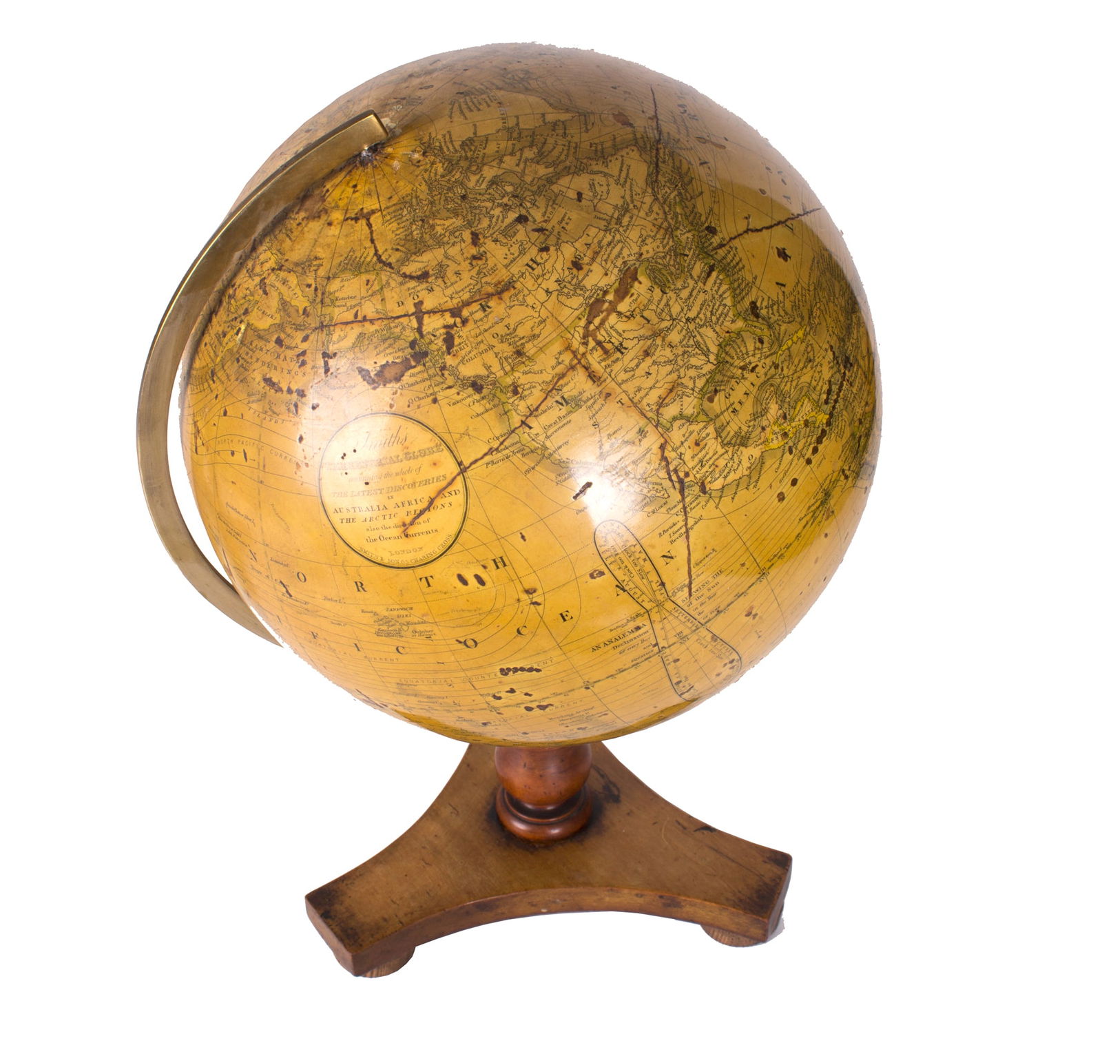 Smith & Son pair "12 of terrestrial and celestial globe 1860 - 9