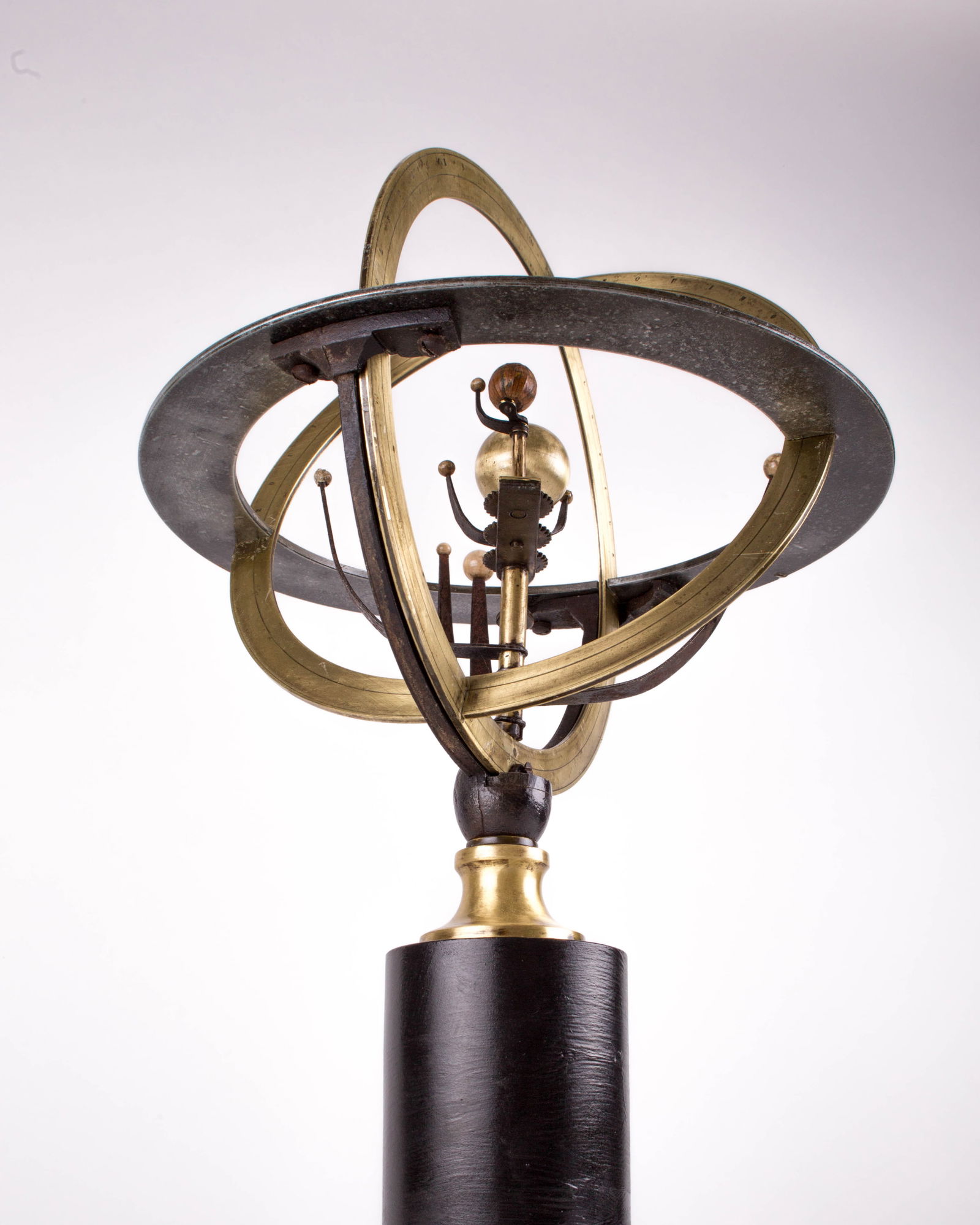 French Copernican Armillary Sphere Brass Charles Dien 1830 - 3