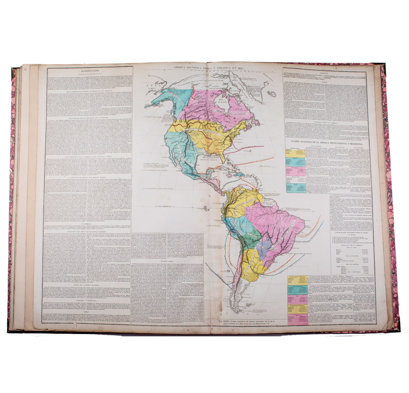 1826 A. le Sage Spanish edition Atlas Historique, Généalogique, Chronologique - 4