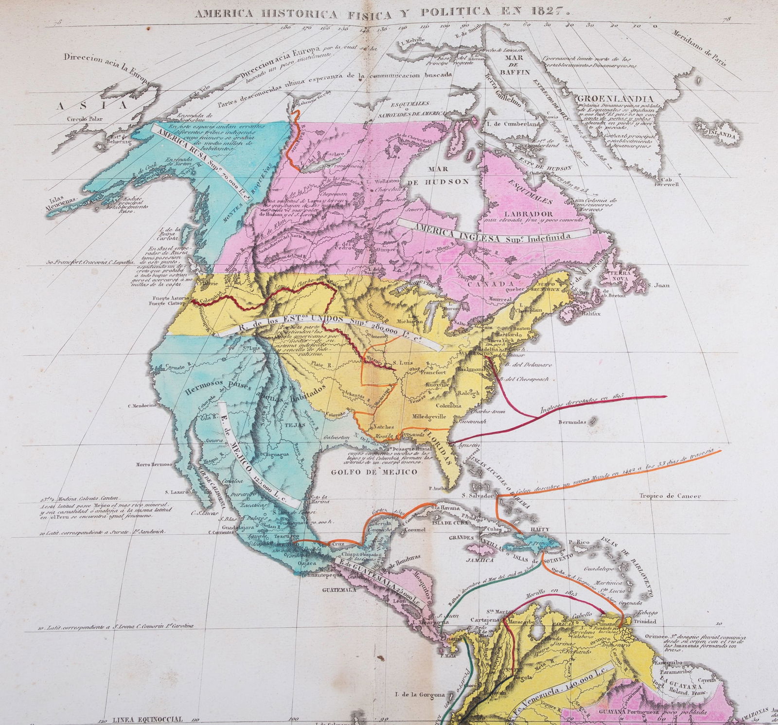 1826 A. le Sage Spanish edition Atlas Historique, Généalogique, Chronologique - 5