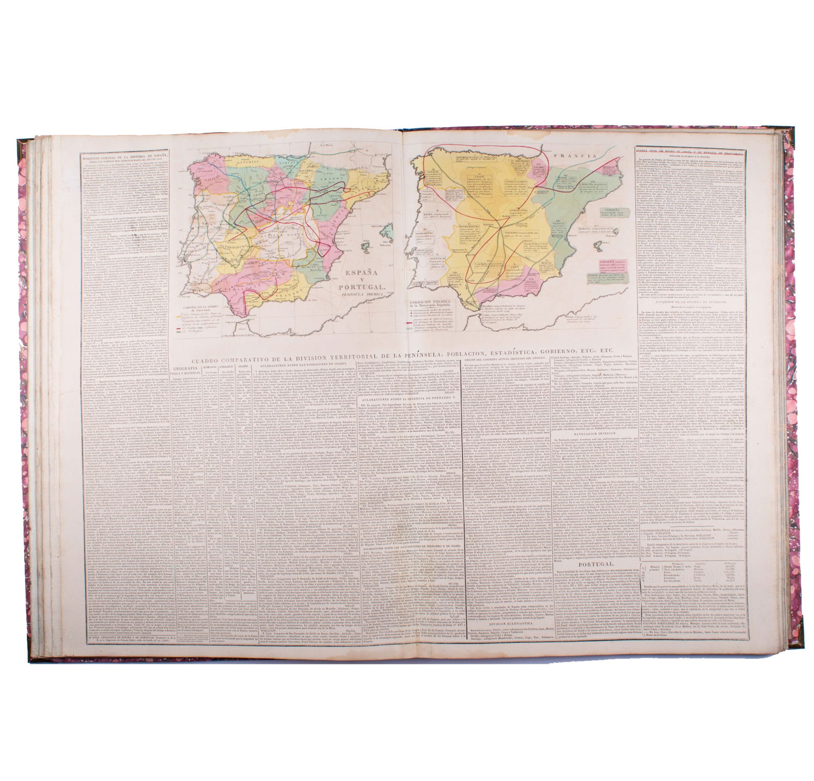 1826 A. le Sage Spanish edition Atlas Historique, Généalogique, Chronologique - 8