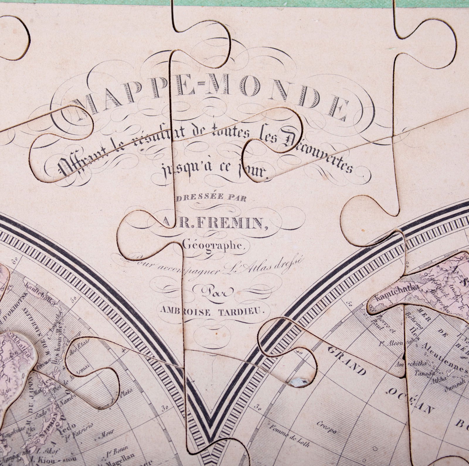 French jigsaw puzzle by Auguste Logerot full set 19th Century Fremin g - 11