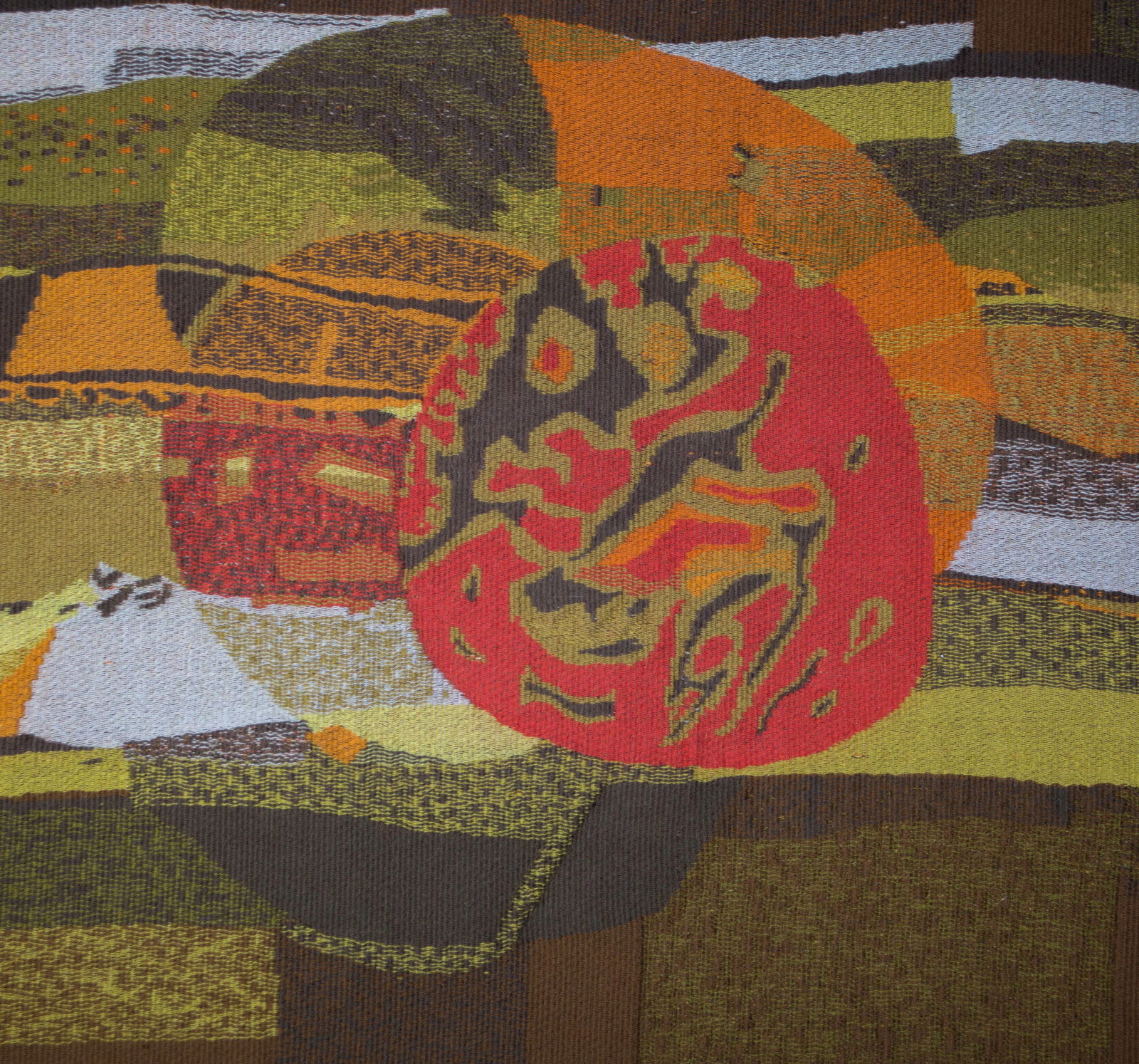 Fumeron Cosmos tapestry Jacquard wool fabric Aubusson Robert Four - 3