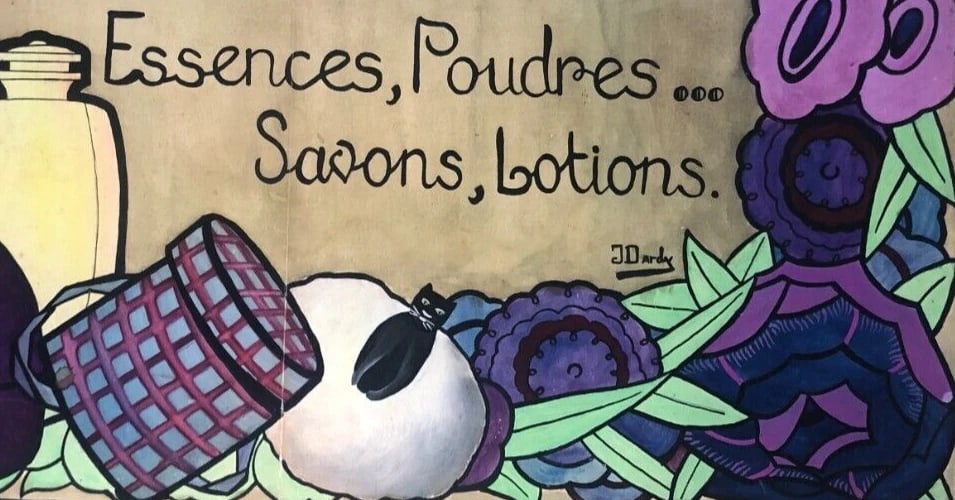 Advertising Soap, Powder Original - Drawing Antique Art Deco - 3