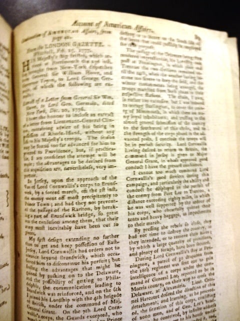 1777 Magazine Revolutionary War America - 4