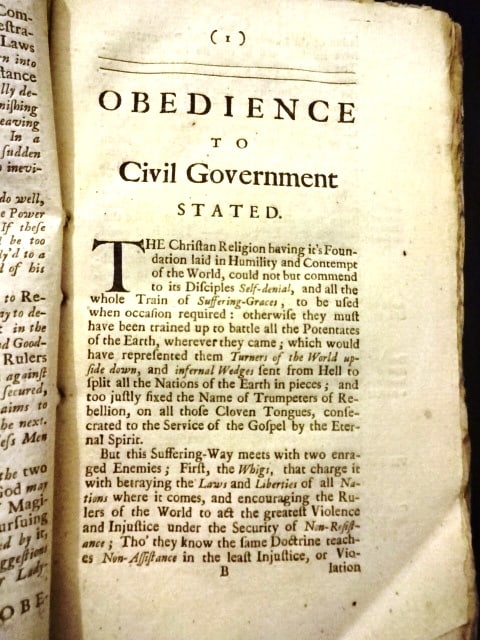 1711 Obedience to Civil Government Clearly Stated - 2