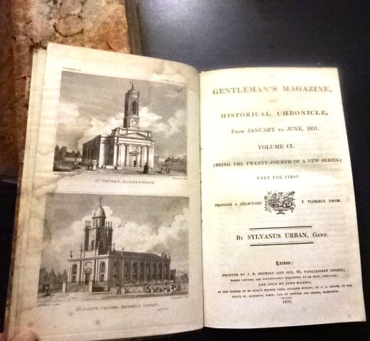 1831 Two Volumes Gentlemans Magazine Liberia - 4