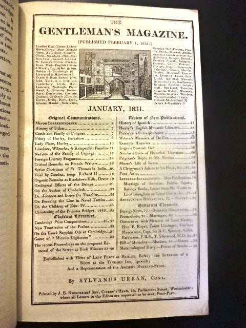 1831 Two Volumes Gentlemans Magazine Liberia - 5