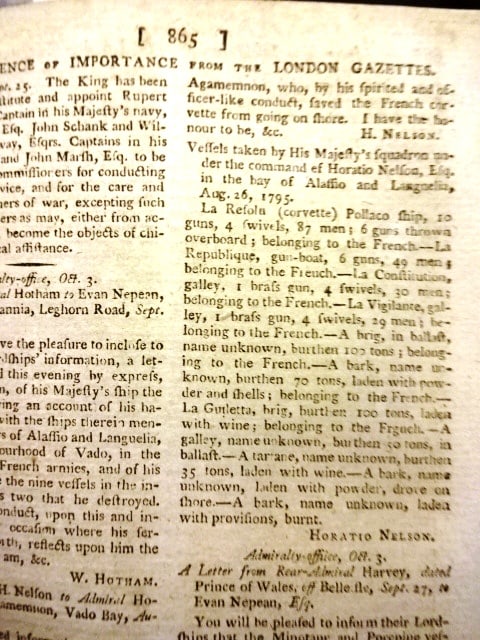 1795 Volume of Gentleman's Magazine Engravings History - 7