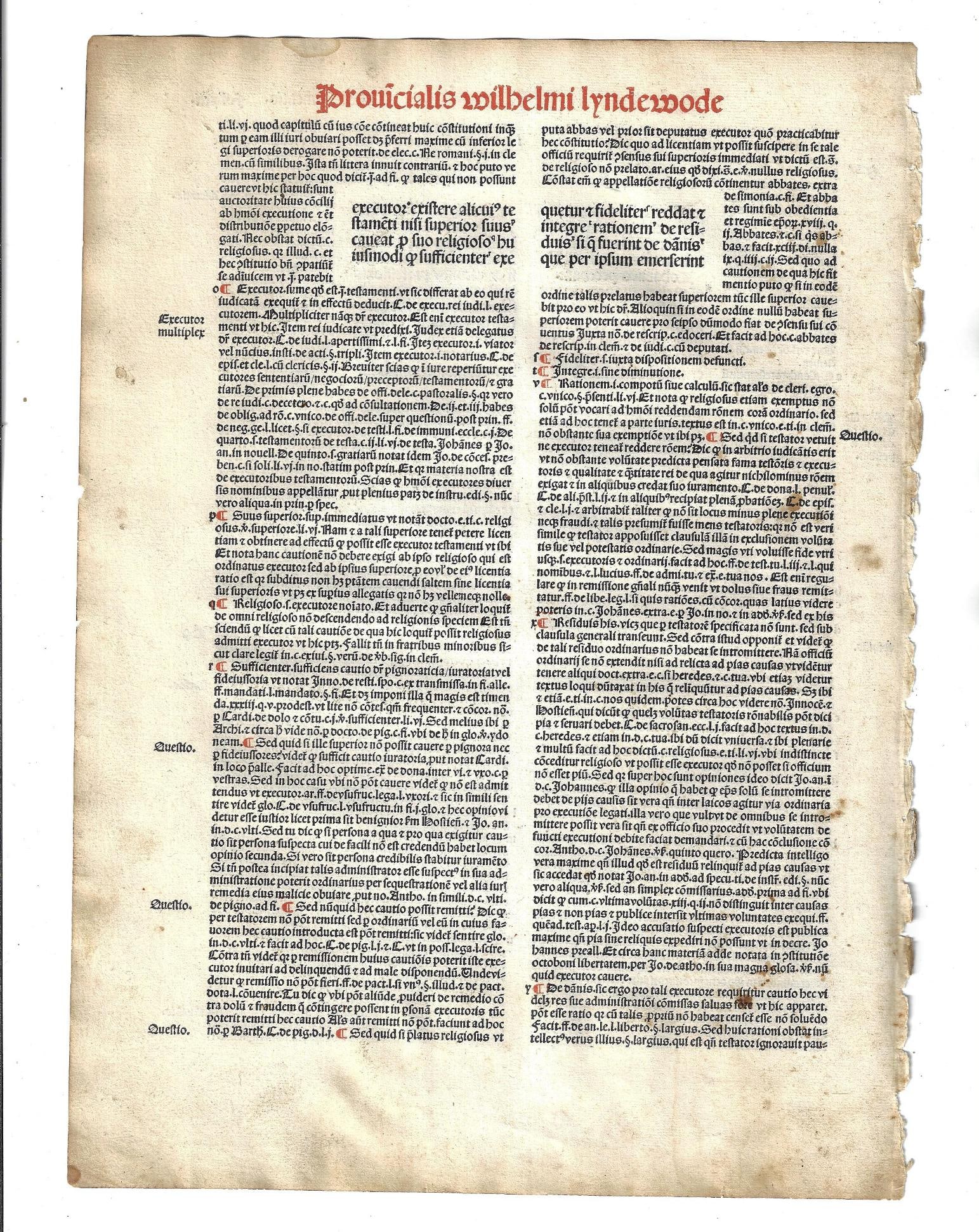 1501 Leaf Large Red and Black Canterbury Laws - 2