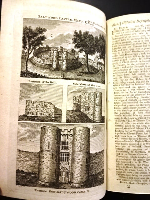 1802 Volume Gentleman's Magazine Engravings - 4