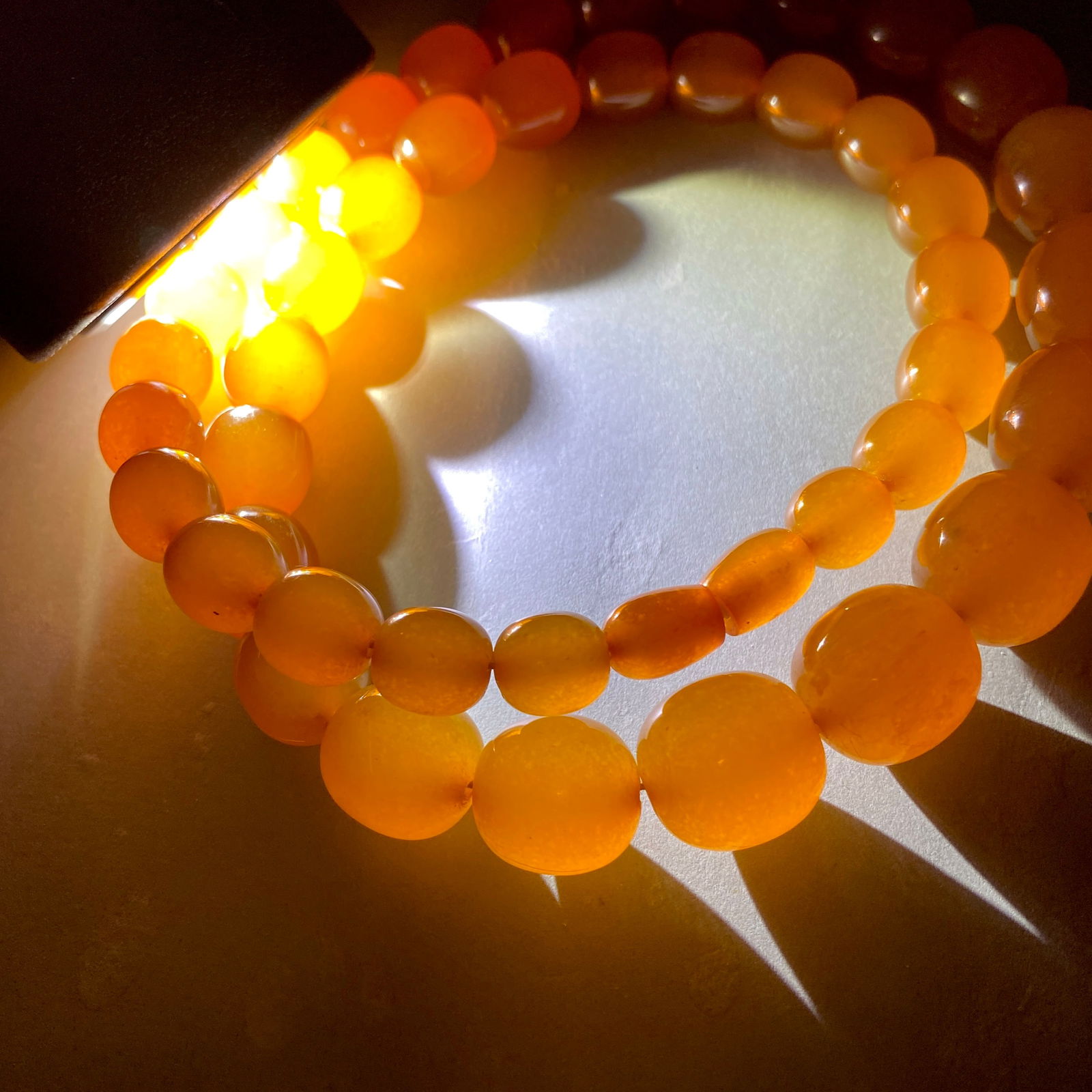 Impressive Amber Necklace - 7