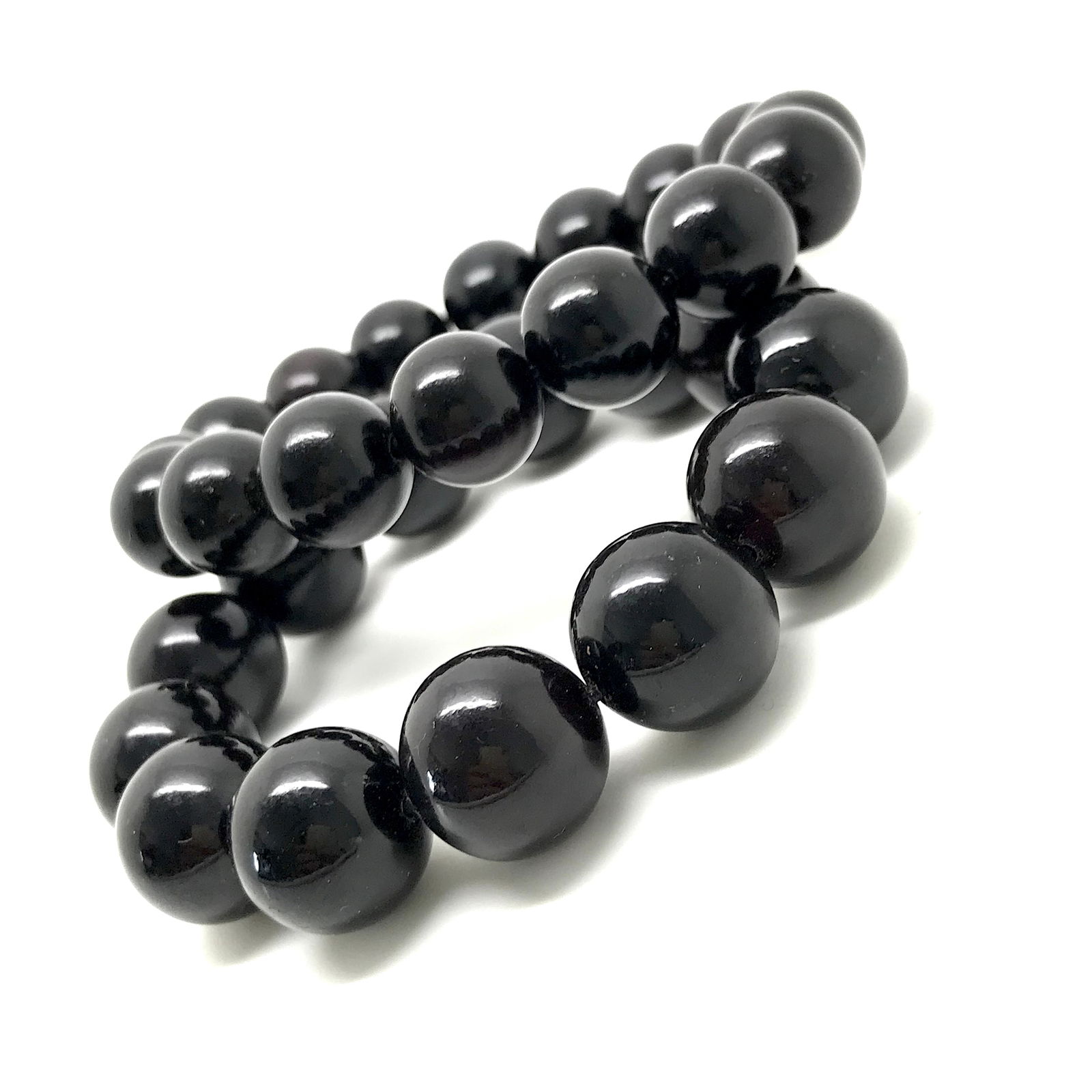 2x bracelet Baltic amber beads in cherry - 3