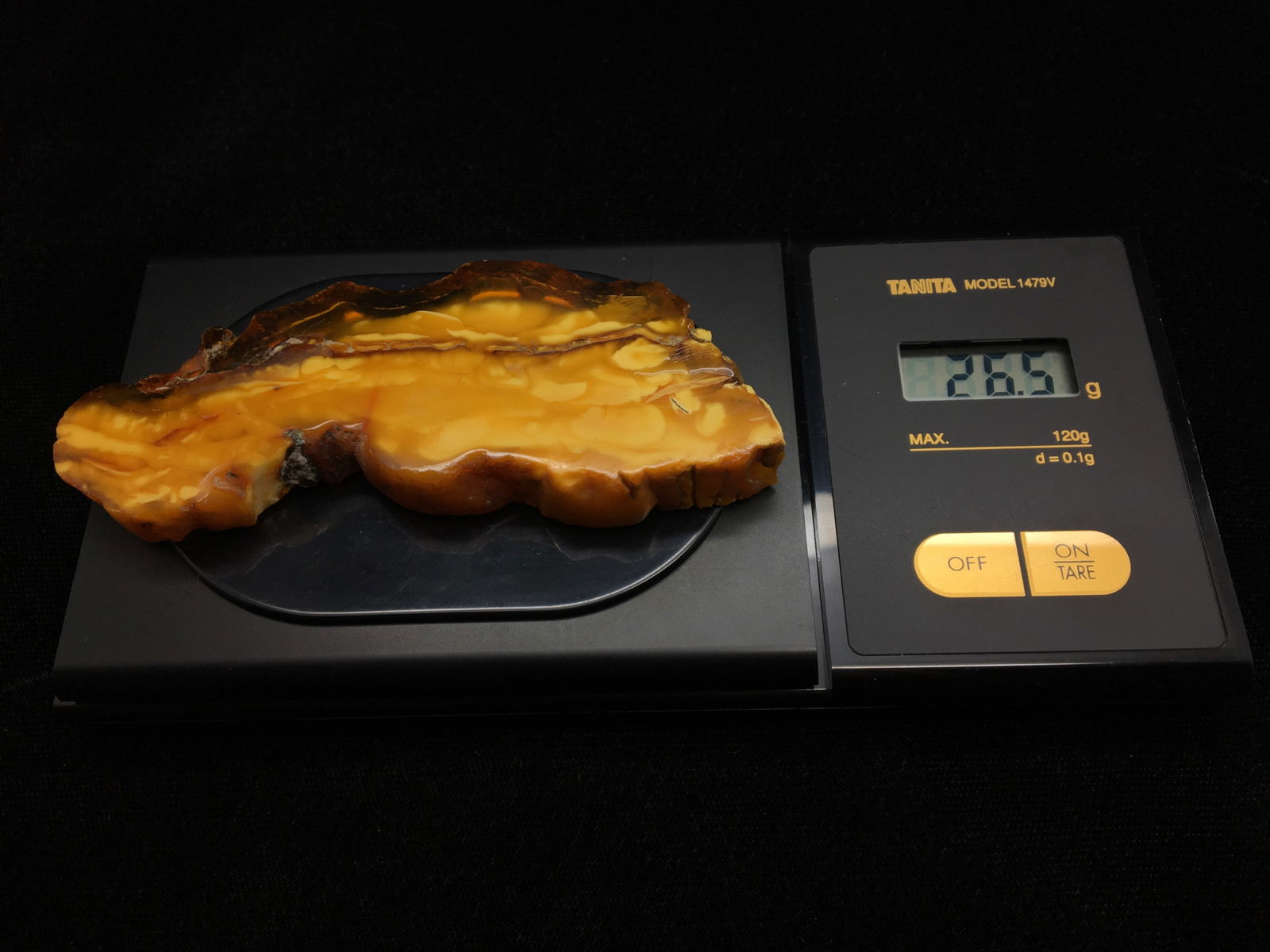 Beautiful Vintage Amber Brooch - 8