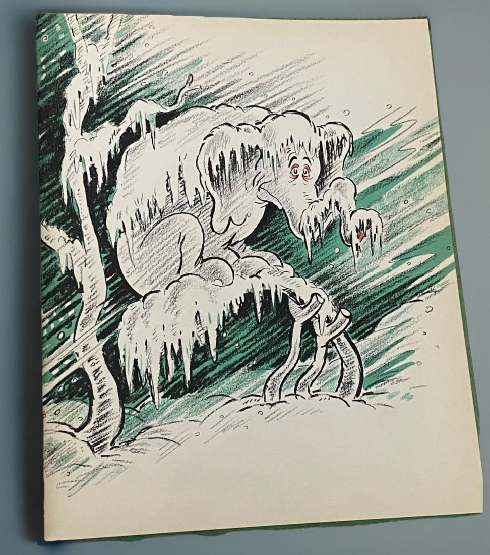 Dr. Seuss Children's Book - Horton Hatches The Egg First Edition Vintage 1940 - 10