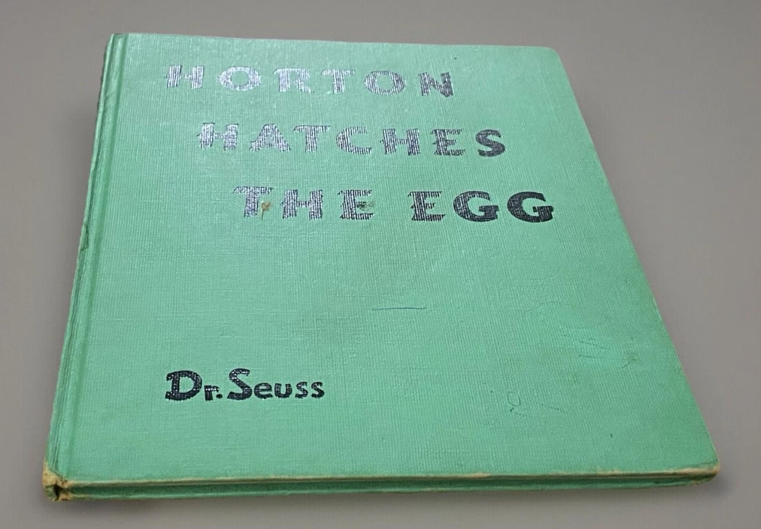 Dr. Seuss Children's Book - Horton Hatches The Egg First Edition Vintage 1940 - 14
